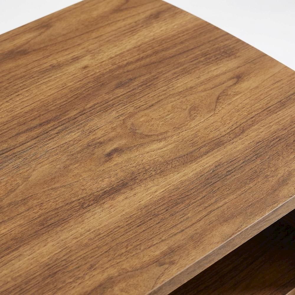 Open Nightstand in Modern Design with Sleek Profile and Sturdy Construction