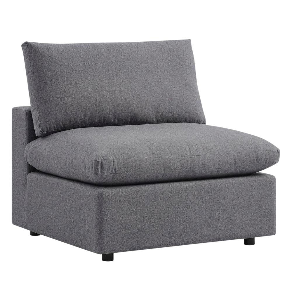 Outdoor Patio Armless Lounge Chair In Weather-Resistant Finish