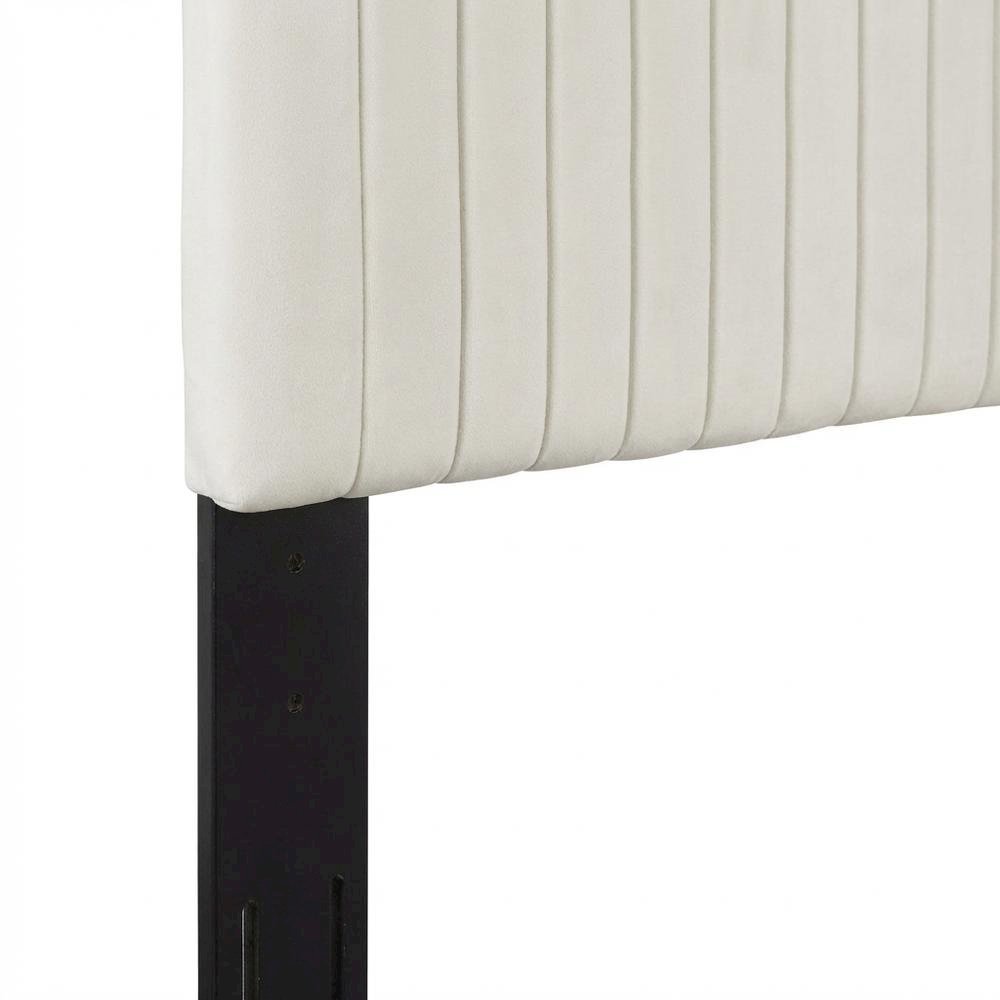 Performance Velvet King Headboard, Upholstered Design, Sturdy Build