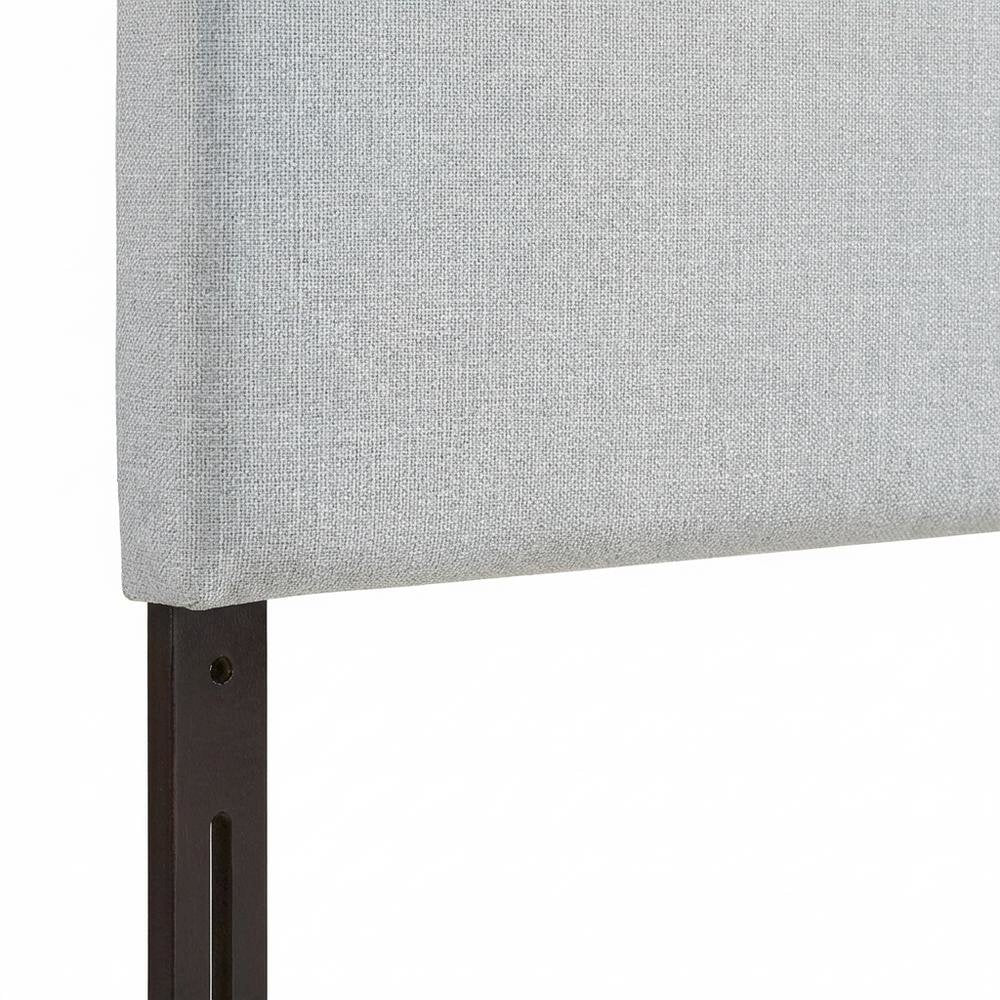 Upholstered Queen Headboard in Neutral Fabric, Durable Frame, Stylish Design