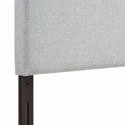 Upholstered Queen Headboard in Neutral Fabric, Durable Frame, Stylish Design