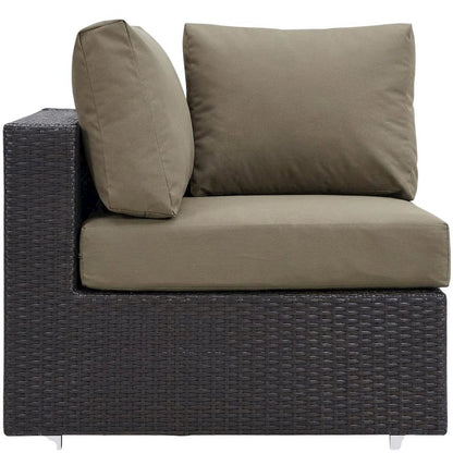 Outdoor Patio Corner Sofa With Cushions For Cozy Outdoor Living