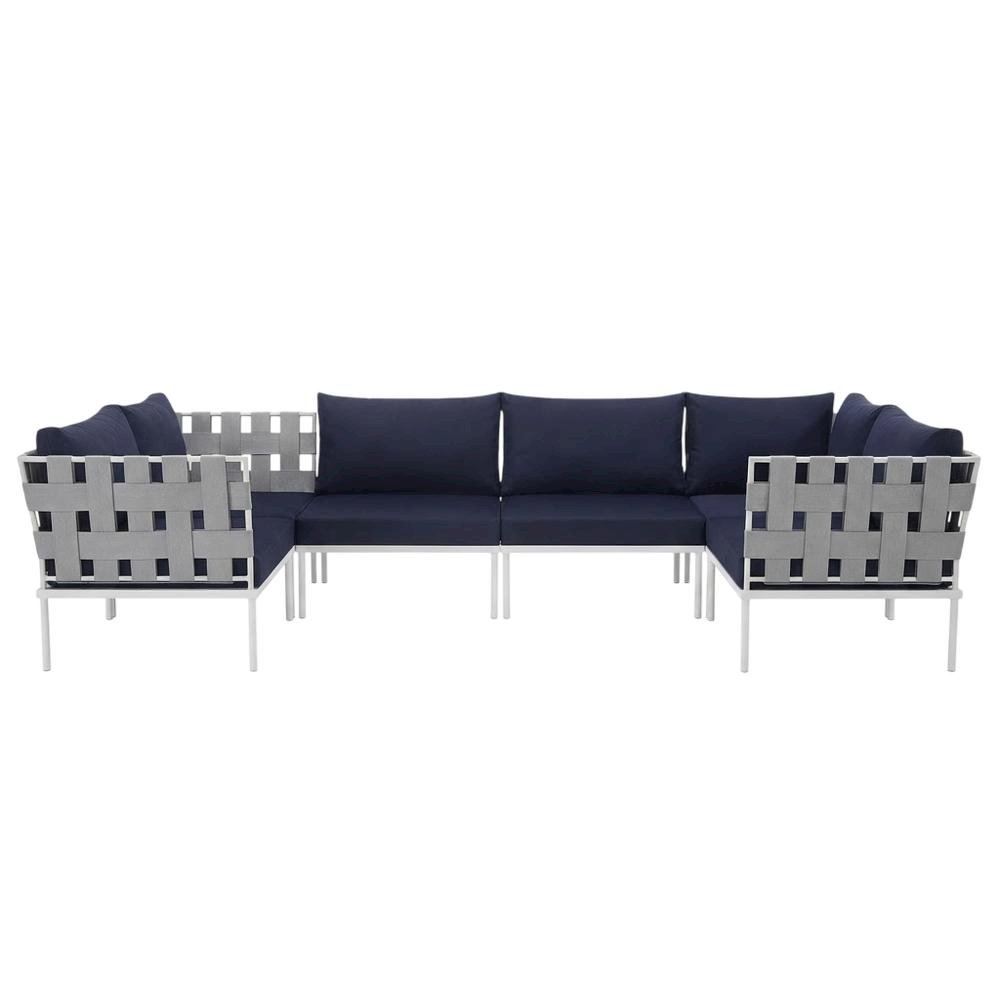 Outdoor Lounge Furniture Set With Aluminum Frame For Patio And Garden
