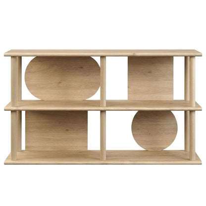 55-Inch Console Table in Elegant Finish with Sturdy Construction