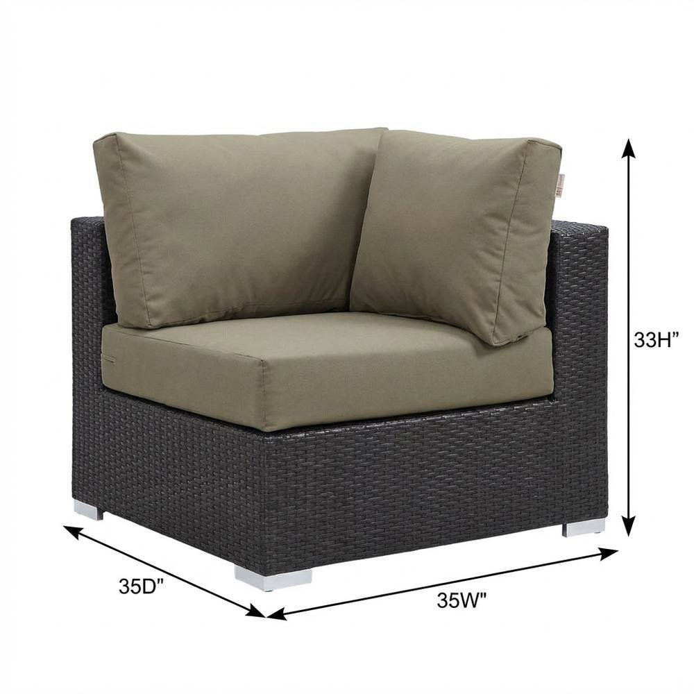 Outdoor Patio Corner Sofa With Cushions For Cozy Outdoor Living