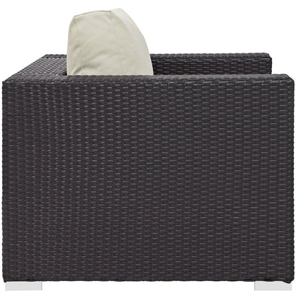 Convene 5 Piece Outdoor Patio Sectional Set