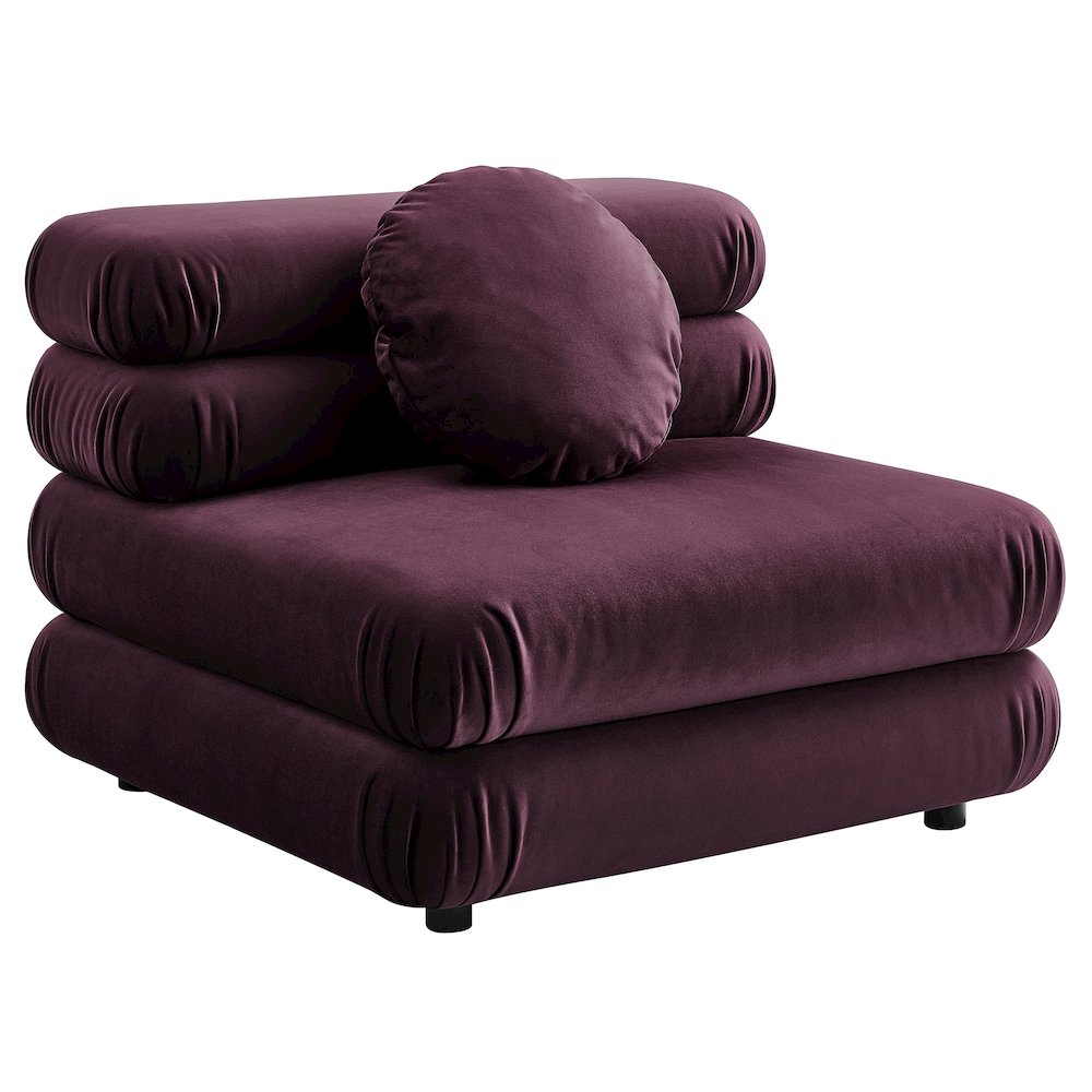 Jubilee 4-Piece Modular Performance Velvet Sectional Sofa