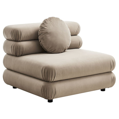 Jubilee 4-Piece Modular Performance Velvet Sectional Sofa