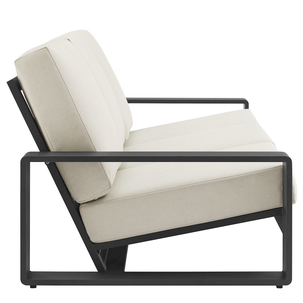 Lirienne 2-Piece Outdoor Patio Aluminum Furniture Set