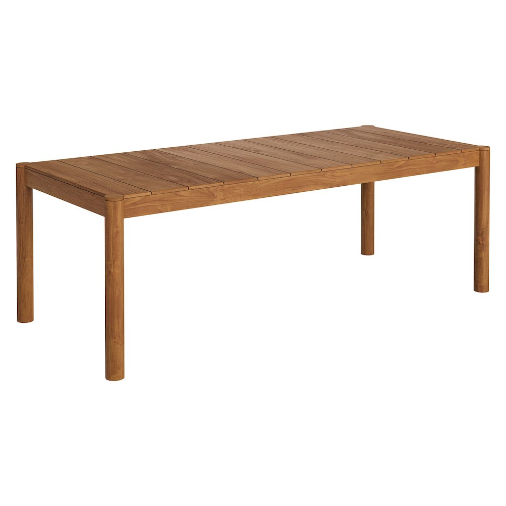 Eleni 7 Piece Outdoor Patio Teak Wood Dining Set