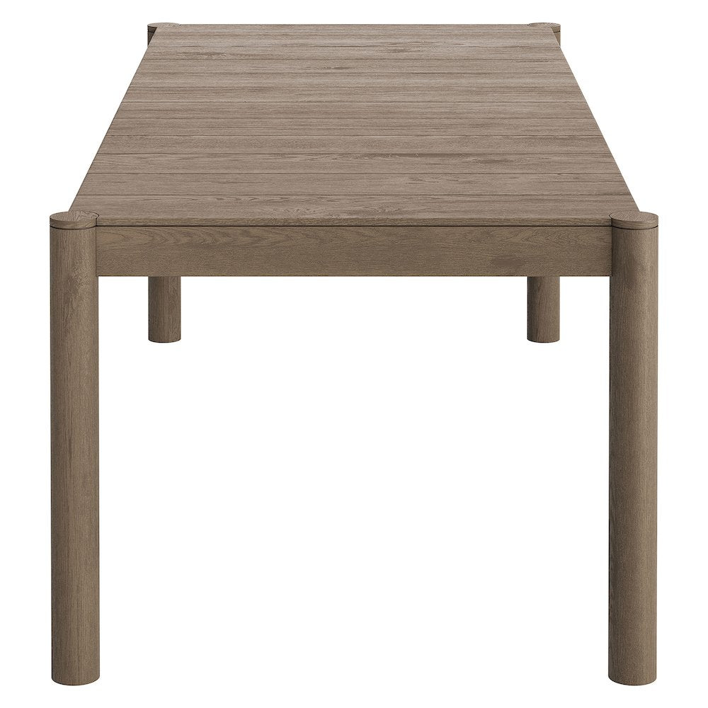 Eleni 7 Piece Outdoor Patio Teak Wood Dining Set
