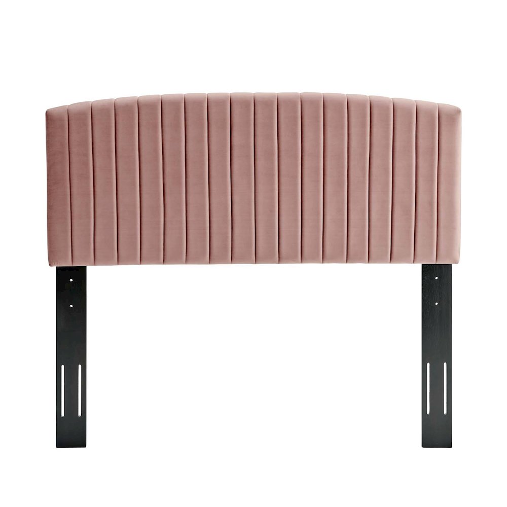 Alessi Performance Velvet Queen Platform Bed
