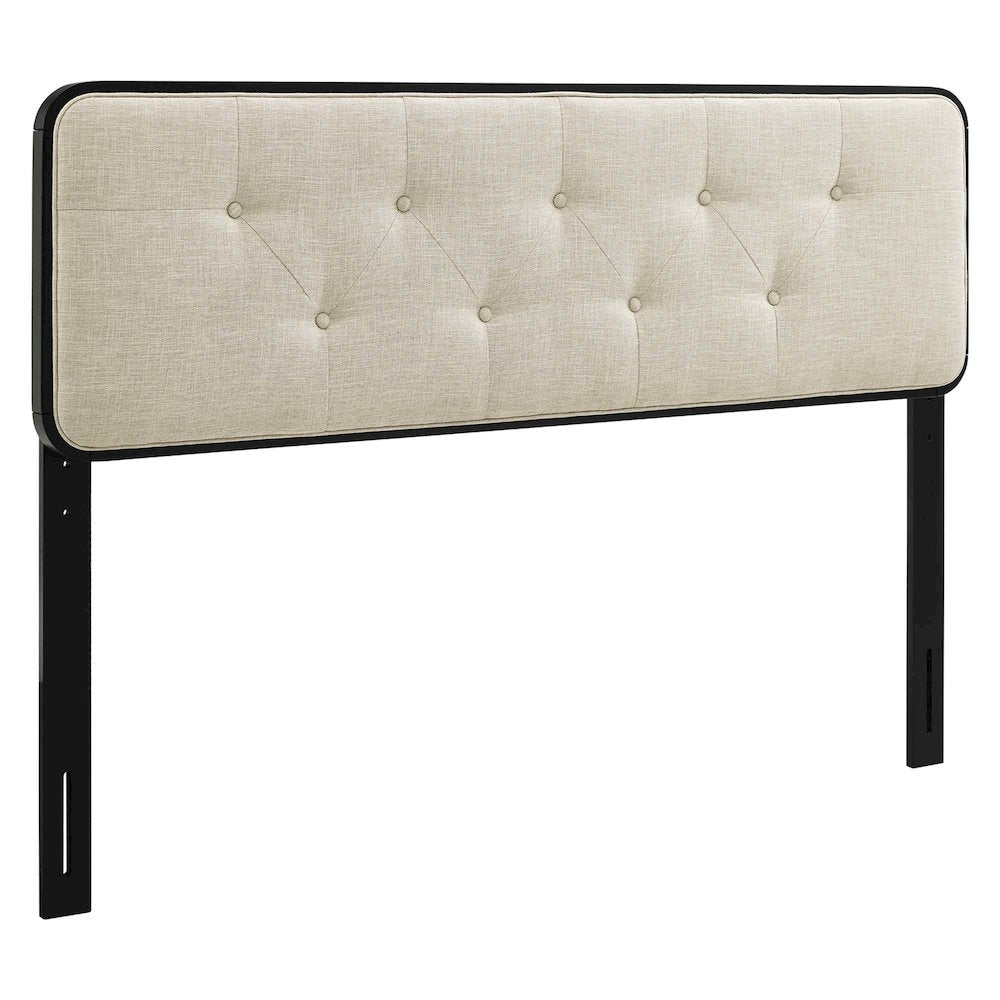 Bridgette Wood Queen Platform Bed With Splayed Legs