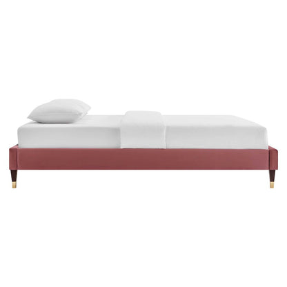 Novi Performance Velvet King Bed