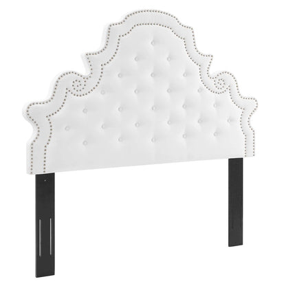 Gwyneth Tufted Performance Velvet Twin Platform Bed