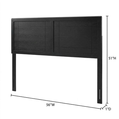 Wood Full Headboard with Classic Design and Durable Construction for Bed