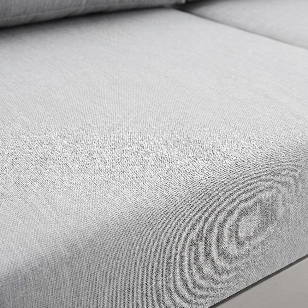 Aluminum Outdoor Loveseat With Sunbrella Fabric Cushions For Patio Relaxation