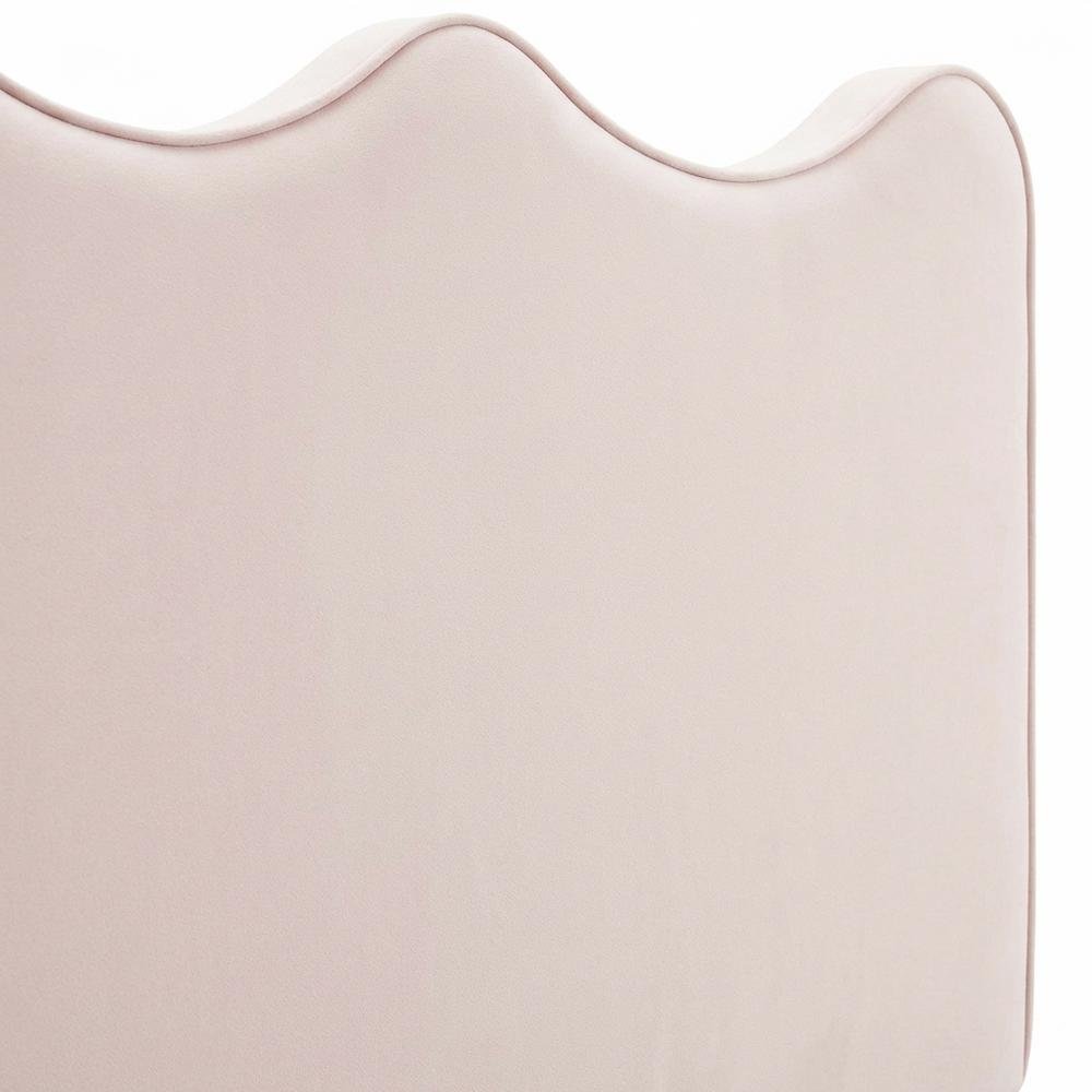 Performance Velvet Twin Headboard with Soft Upholstery and Durable Frame