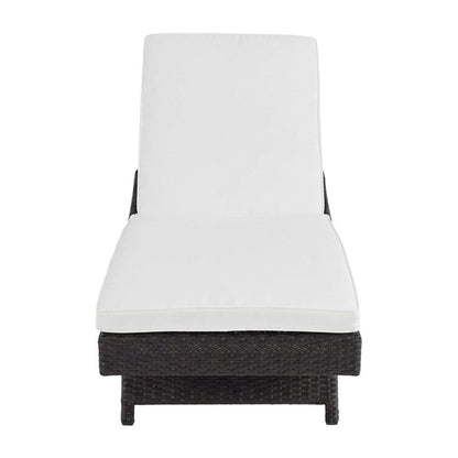 Set Of 4 Outdoor Lounge Chairs With Cushions For Patio Relaxation