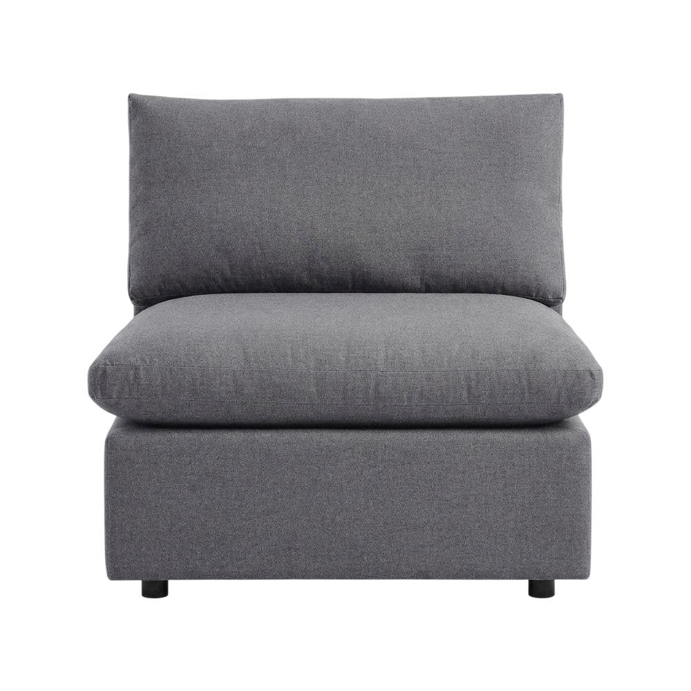 Outdoor Patio Armless Lounge Chair In Weather-Resistant Finish