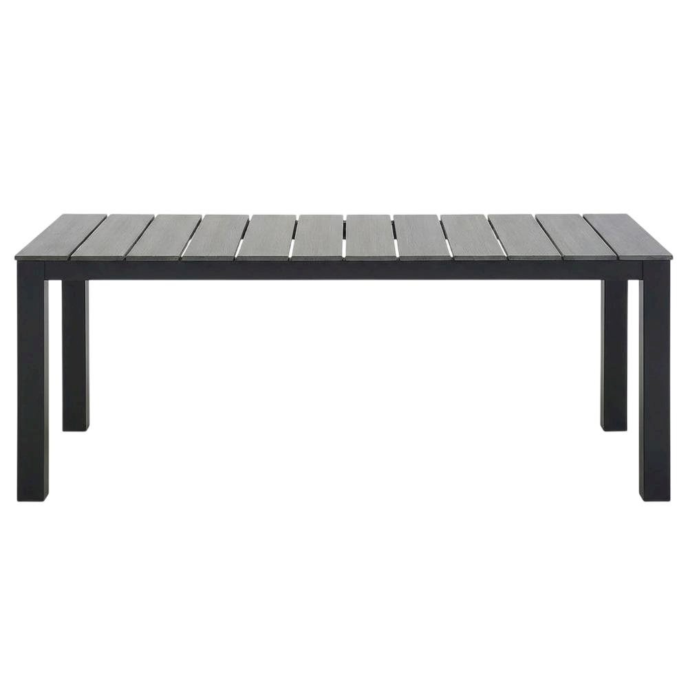 Elegant 80-Inch Outdoor Patio Dining Table With Sturdy Construction
