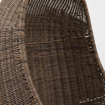 Relaxing outdoor swing chair with comfortable seating for patio use