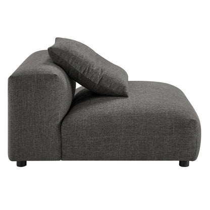 Solace 4-Piece Modular Upholstered Fabric Sectional Sofa