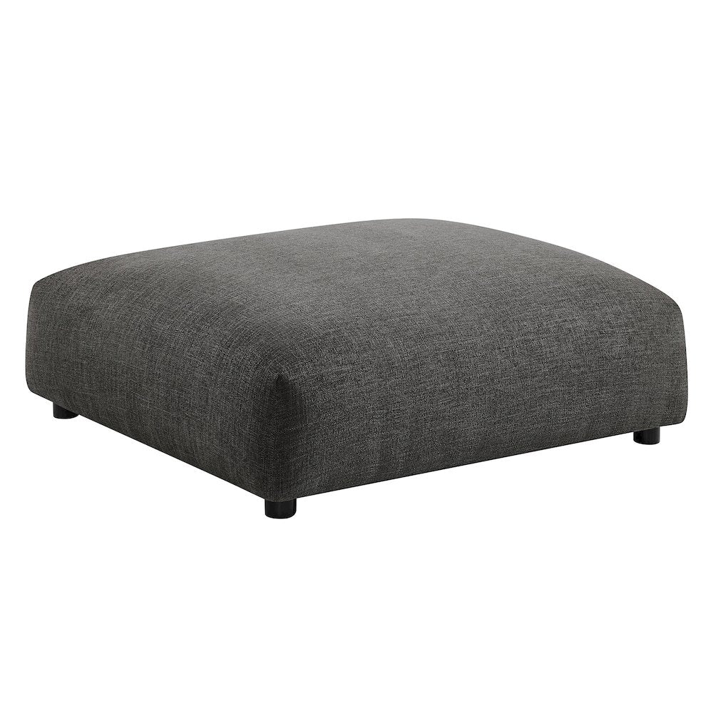 Solace 4-Piece Modular Upholstered Fabric Sectional Sofa