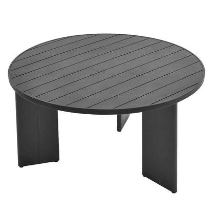 Tahoe 5-Piece Outdoor Patio Aluminum Dining Set