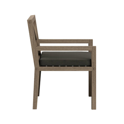 Northlake 7-Piece Outdoor Patio Teak Wood Dining Set
