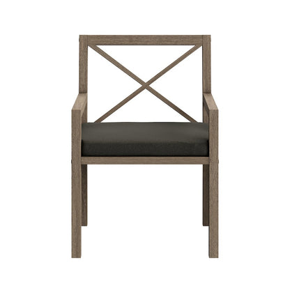 Northlake 7-Piece Outdoor Patio Teak Wood Dining Set