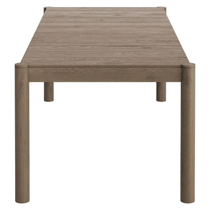 Eleni 7 Piece Outdoor Patio Teak Wood Dining Set
