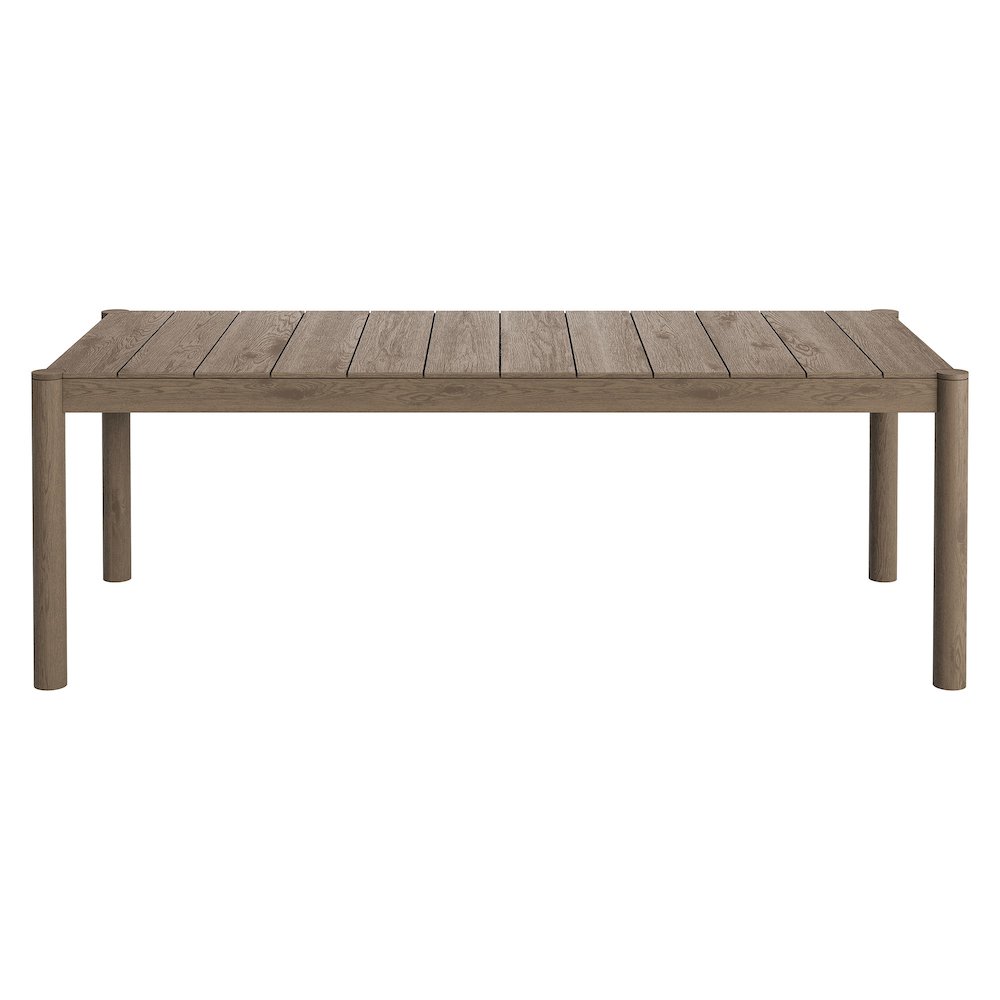 Eleni 7 Piece Outdoor Patio Teak Wood Dining Set