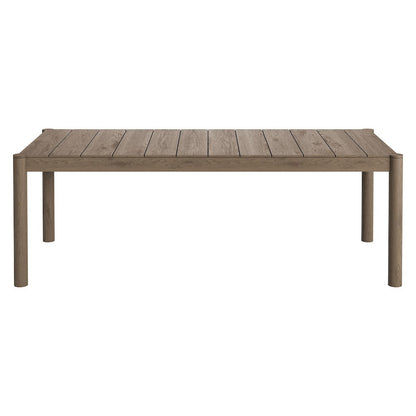 Eleni 7 Piece Outdoor Patio Teak Wood Dining Set