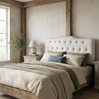 Tufted Performance Velvet Twin Headboard with Stylish Design and Durable Finish