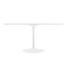 Wood Rectangle Dining Table with Sturdy Base and 60-Inch Length