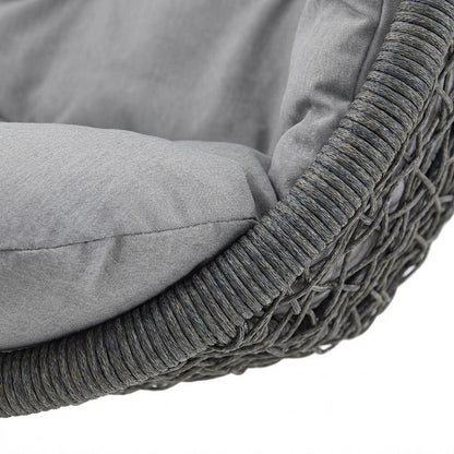 Outdoor Lounge Chair In Neutral Tone With Weather-Resistant Construction