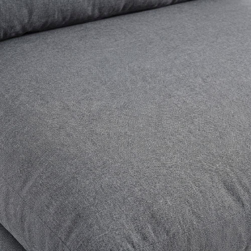 Outdoor Patio Armless Lounge Chair In Weather-Resistant Finish