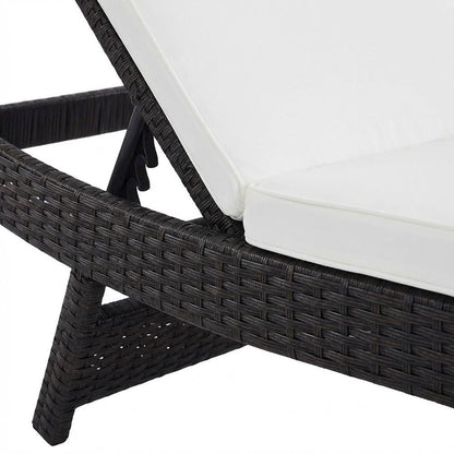 Set Of 4 Outdoor Lounge Chairs With Cushions For Patio Relaxation