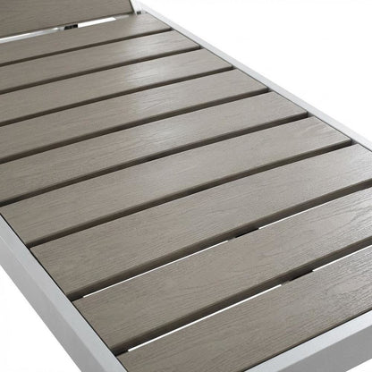 Outdoor Patio Aluminum Set With 3 Pieces And Sturdy Design