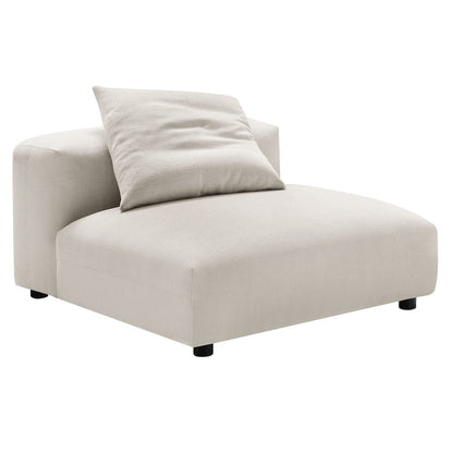 Solace 3-Piece Modular Upholstered Fabric Sectional Sofa
