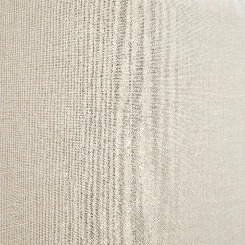 Upholstered Fabric Queen Headboard with Padded Design and Sturdy Frame
