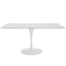 Wood Rectangle Dining Table with Sturdy Base and 60-Inch Length