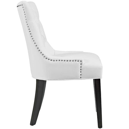 Upholstered Dining Chair with Backrest and Comfortable Seat