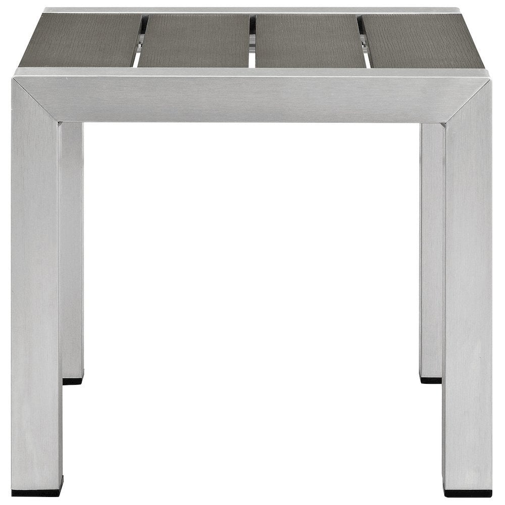 Aluminum Outdoor Side Table with Lightweight Design and Easy Maintenance