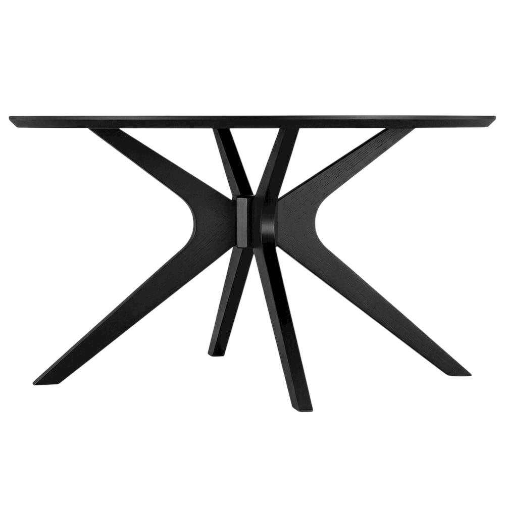 Round Wooden Coffee Table with Modern Design and Durable Build