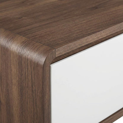 Wooden TV Stand in Brown with Spacious Storage and Sturdy Design