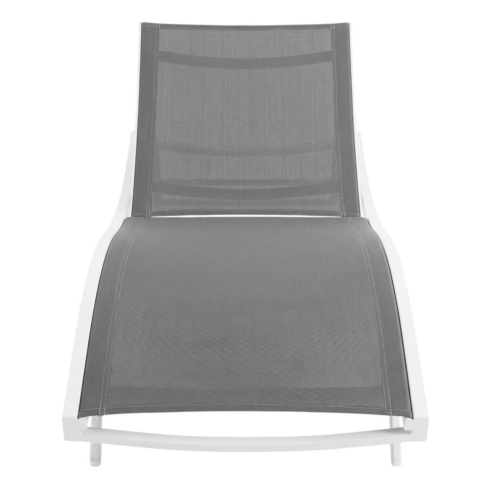 Outdoor Patio Chaise Lounge Set Of 2 With Comfortable Design And Durable Frame
