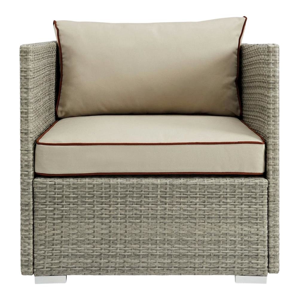 Outdoor Patio Armchair With Comfortable Cushioning And Sturdy Frame