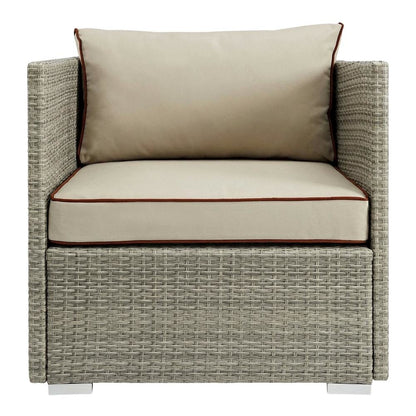 Outdoor Patio Armchair With Comfortable Cushioning And Sturdy Frame